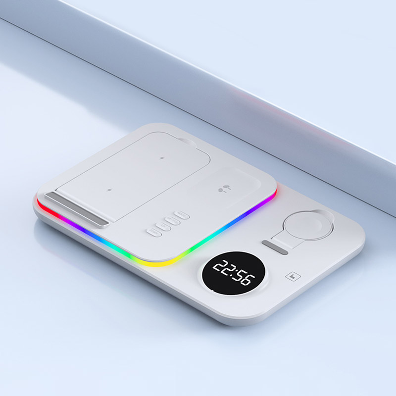 Bezicni punjac 5u1 magnetni RGB A82 30W beli — image 8